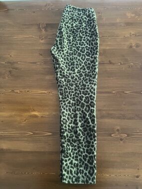 Cabi Jungle Trouser Skinny Pants Leopard Print Style 3393 Size 4